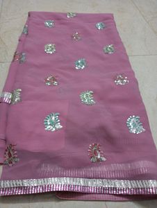 Beutiful Pink Color Saree