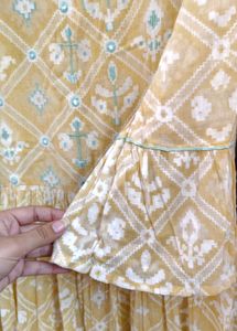 A line beautiful long  kurti