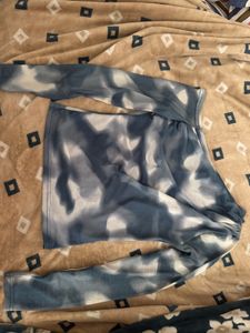 Chic Tie-Dye Asymmetrical Top