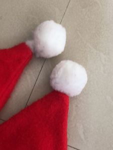 2x Santa Hats