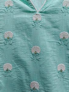 Elegant Teal Kurta.