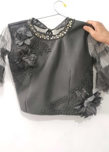 Elegant Embellished Blouse