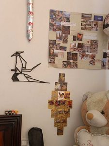 Gold Pokemon Cards Wall Hanging Decor