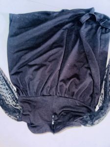Tior Girls Back Lace Sleeve Dress