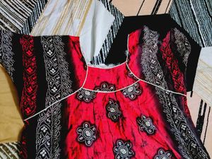 Vibrant Floral Nightgown