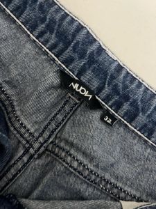 NUON Blue Denim Cargo Jeans