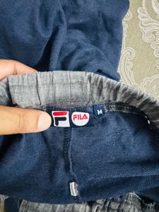 Fila Men's Navy Blue Joggers