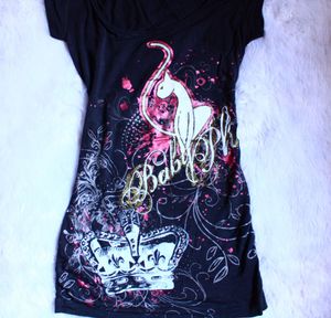 RARE FIND Vintage baby phat black top