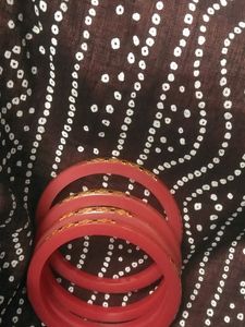 pink &amp; Gold Bangle Set