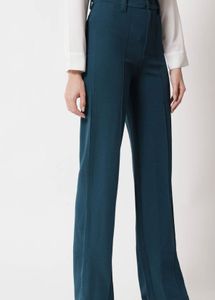 Royal Blue Wide Leg Trousers