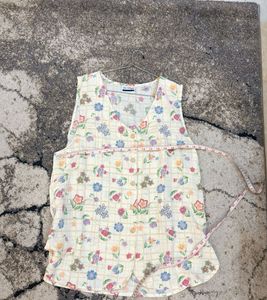 Vintage Cream Coloured Vest
