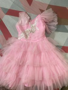 No 24 Stunning Pink Tulle Gown