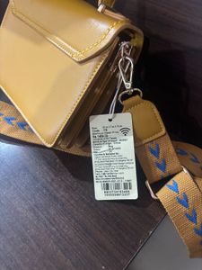 Stylish Yellow Crossbody Bag