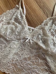 White Lace Cami Tank Top