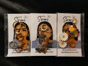 Charm Earrings Set with FREEBIES