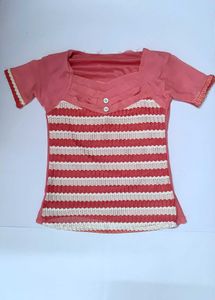 Chic Striped Tunic Top