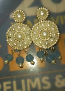 5 Colorful Beaded Drop Earrings