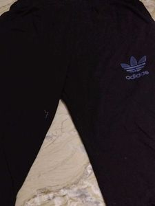 Adidas Black 3-Stripes Knee-Length Shorts