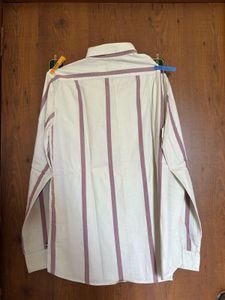 Nautica Men's Striped Button-Down Shirt