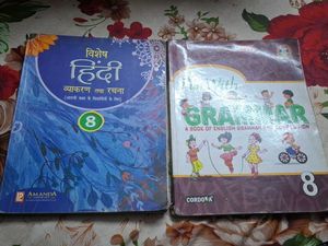 Class 8 Hindi & English Grammar Books