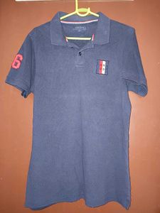 Navy Blue Polo T-Shirt
