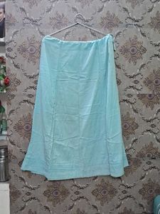 Baby Blue Midi Skirt