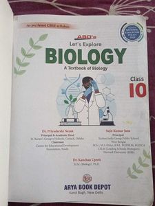 Let's Explore Biology Textbook Class 10