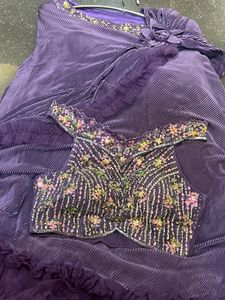 Stunning Purple Lehenga Choli