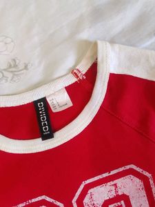 Red Graphic T-Shirt