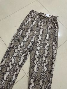 H&amp;M Stylish Snake Print Pants