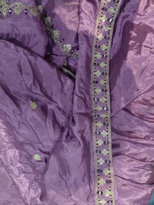 Elegant Lavender Lehenga Choli