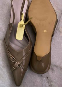 Elegant Taupe Slingback Heels