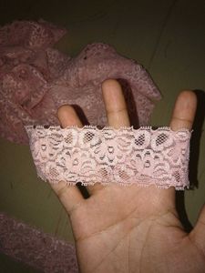 Pink soft  Lace