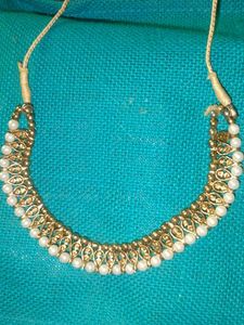 Pearl &amp; Stone Necklace Set