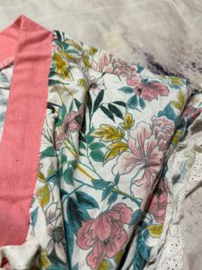 Floral Print Pajama Shorts