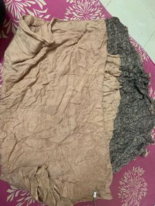 brown scarf