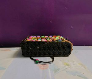 💐Colorful Beaded Square Slig Bag 💐