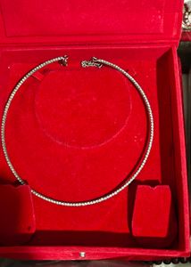 Sparkling Diamond Choker Necklace