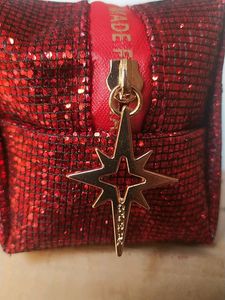 Colorbar Glitter Pouch Red Brand New