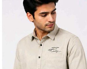 Stylish Men's Beige Shirt