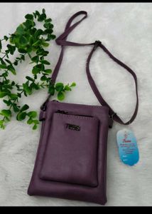 Stylish Purple Crossbody Bag