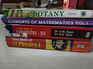 Textbooks: Chemistry and Mathematics botany
