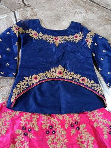 Elegant Embroidered Lehenga Choli Set
