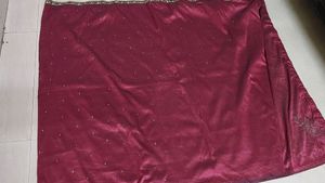 🌺RED COLOUR WORKED SAREE