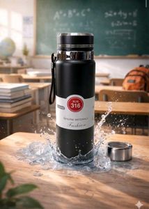 Black SUS 316 SS Bottle