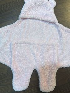 Adorable Pink Unicorn Baby Bunting