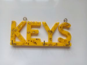 resin key hanger.