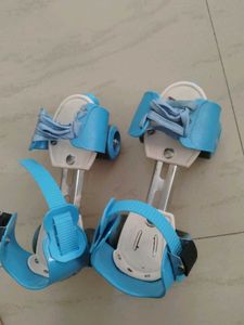 Blue Adjustable Roller Skates for Kids