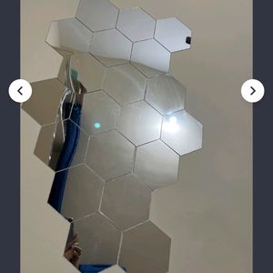 Hexagon Mirror Tiles