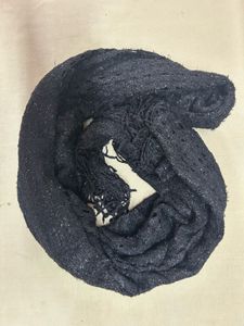 Sparkly Black Scarf